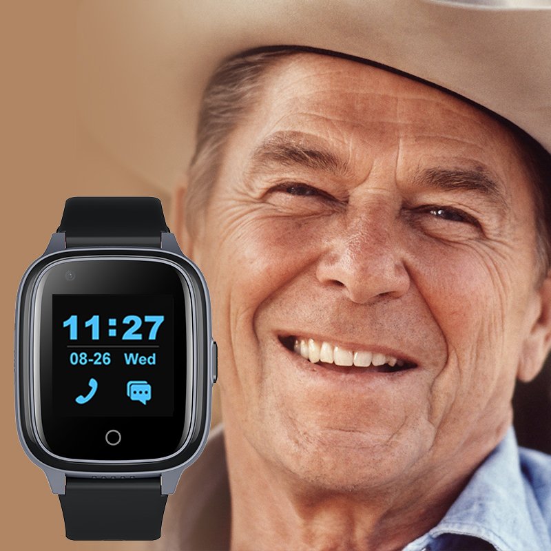 Karen M D32 Elderly Smart Watch, GPS WiFi Location 3G 4G Call SOS Help Heart Rate Monitoring Smartwatch 2021 VS D200
